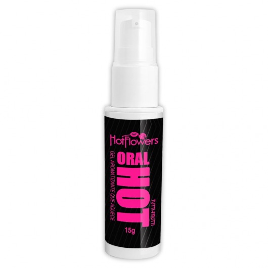 Гель для оральных ласк Oral Hot с согревающим эффектом - 15 гр. - HotFlowers - купить с доставкой в Череповце