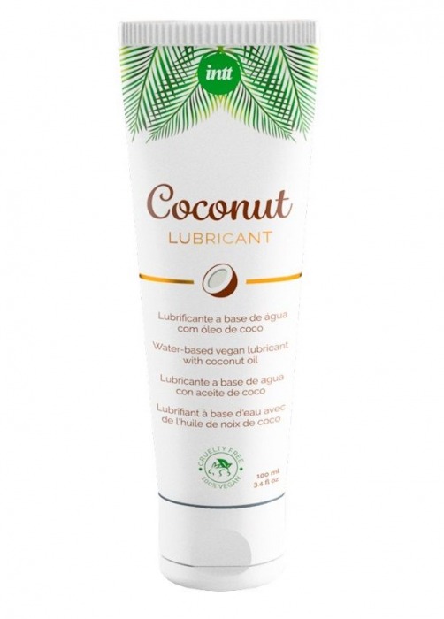 Веганская смазка на водной основе Coconut Lubricant - 100 мл. - INTT - купить с доставкой в Череповце
