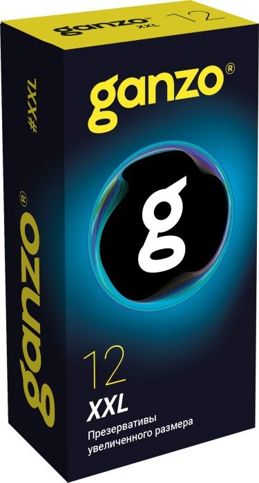 Презервативы увеличенного размера Ganzo XXL - 12 шт. - Ganzo - купить с доставкой в Череповце