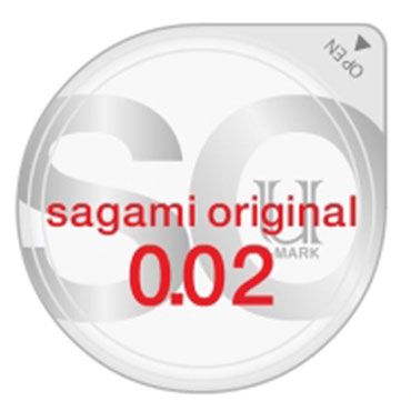 Ультратонкий презерватив Sagami Original - 1 шт. - Sagami - купить с доставкой в Череповце