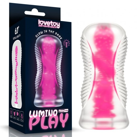 Светящийся в темноте мастурбатор 6.0 Lumino Play Masturbator - Lovetoy - в Череповце купить с доставкой