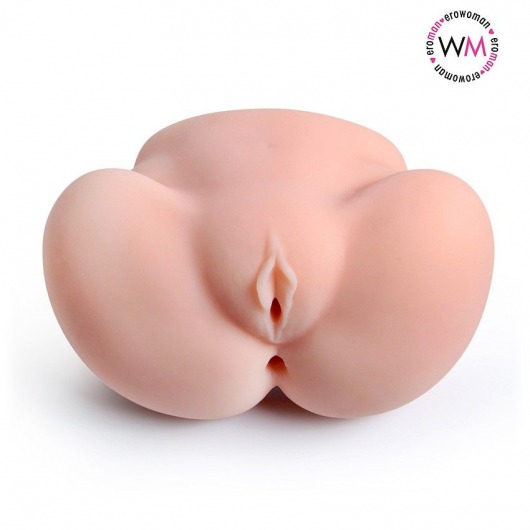 Реалистичный мастурбатор с двумя функциональными отверстиями - Erowoman-Eroman - в Череповце купить с доставкой