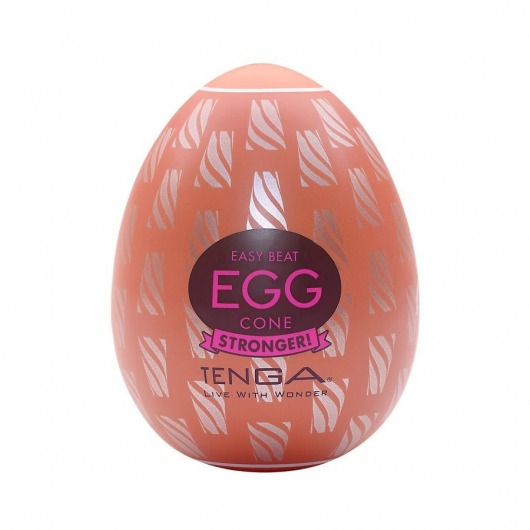 Мастурбатор-яйцо Tenga Egg Cone - Tenga - в Череповце купить с доставкой