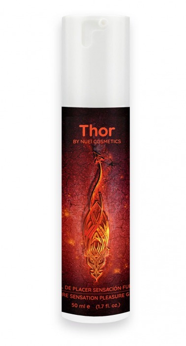 Возбуждающий унисекс гель Thor Fire Gel - 50 мл. - Nuei cosmetics - купить с доставкой в Череповце