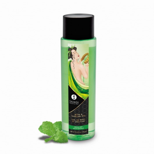 Гель для душа Sensual Mint с ароматом мяты - 370 мл. -  - Магазин феромонов в Череповце