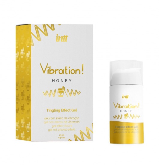 Жидкий вибратор Vibration Honey - 15 мл. - INTT - купить с доставкой в Череповце