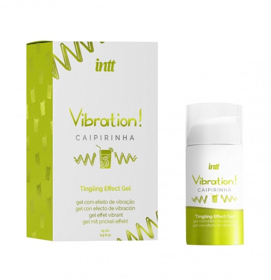 Жидкий вибратор Vibration Caipirinha - 15 мл. - INTT - купить с доставкой в Череповце