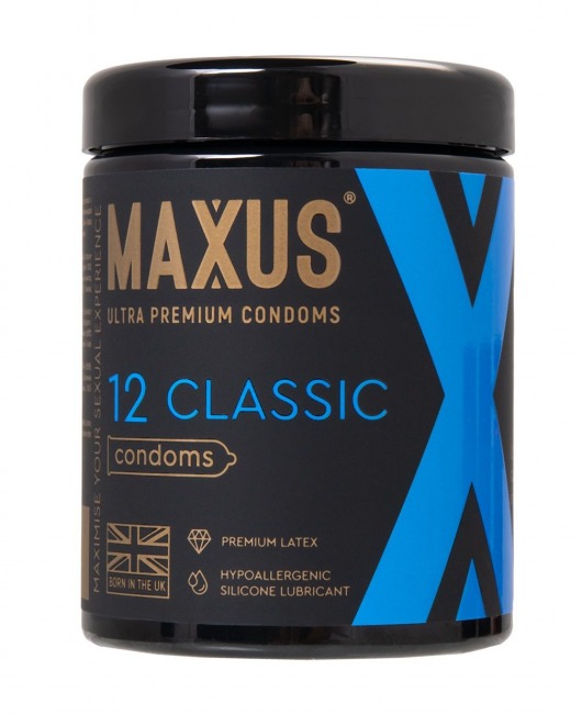Классические презервативы MAXUS Classic - 12 шт. - Maxus - купить с доставкой в Череповце