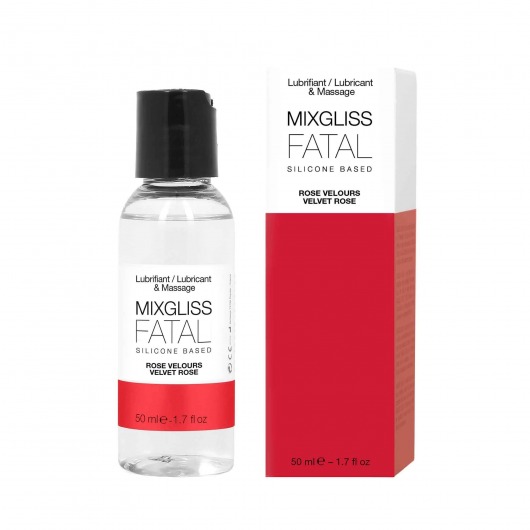 Силиконовый флюид с ароматом розы Mixgliss Fatal Velvet Rose - 50 мл. - Mixgliss - купить с доставкой в Череповце