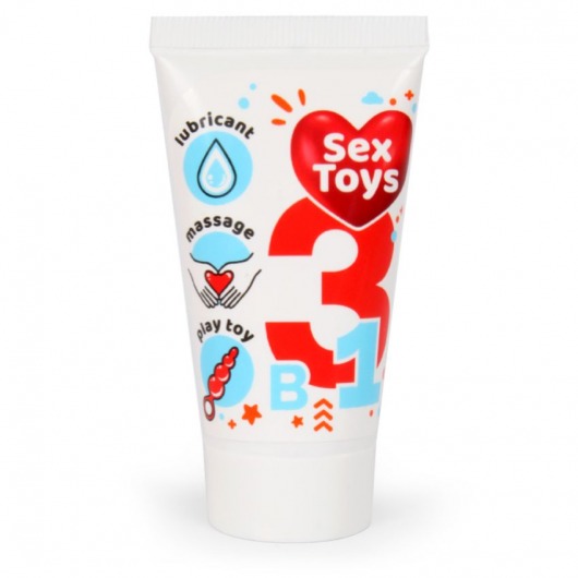 Гель-лубрикант на водной основе SexToys - 25 гр. - Биоритм - купить с доставкой в Череповце