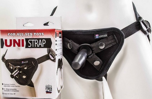 Универсальные трусики Harness UNI strap с корсетом - LOVETOY (А-Полимер) - купить с доставкой в Череповце