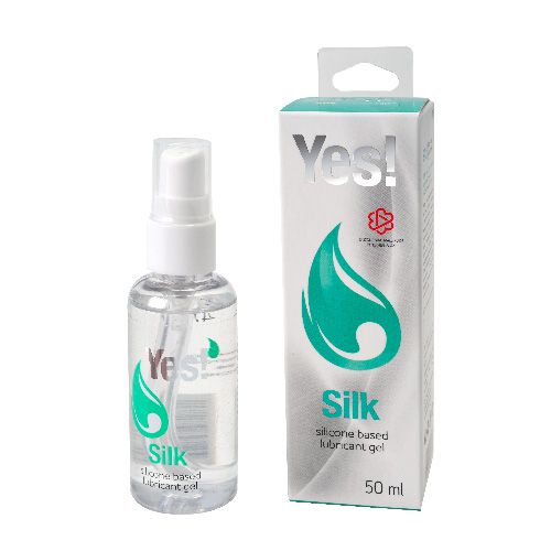 Силиконовая гипоаллергенная вагинальная смазка Yes Silk - 50 мл. - Sitabella - купить с доставкой в Череповце