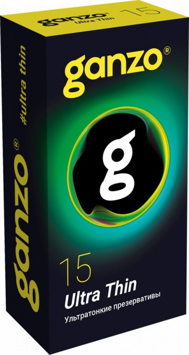 Прозрачные ультратонкие презервативы Ganzo Ultra thin - 15 шт. - Ganzo - купить с доставкой в Череповце