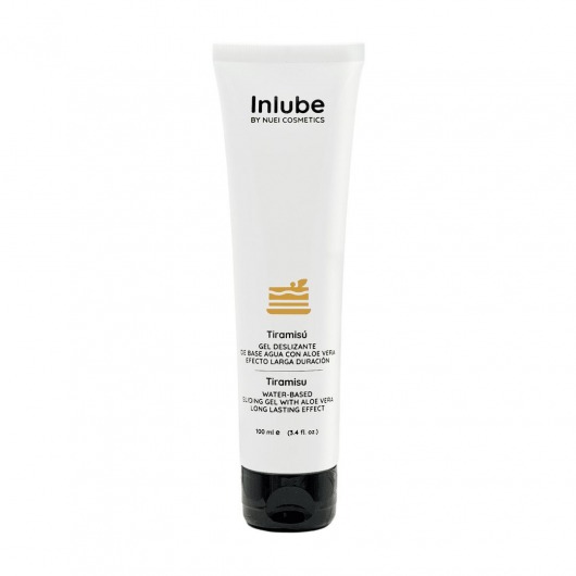 Водный лубрикант Nuei Inlube с алоэ вера и ароматом тирамису - 100 мл. - Nuei cosmetics - купить с доставкой в Череповце