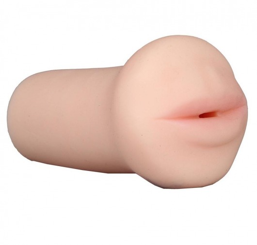 Нежный мастурбатор-ротик REALSTUFF 5INCH MASTURBATOR BJ - Dream Toys - в Череповце купить с доставкой