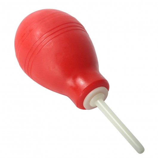 Анальный душ Enema Bulb Red - XR Brands - купить с доставкой в Череповце