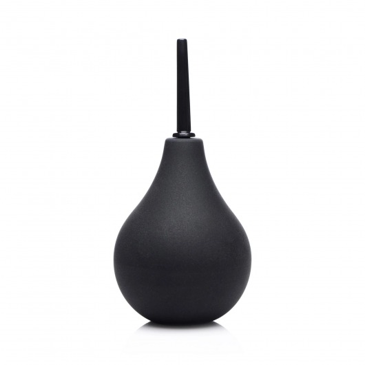 Черный анальный душ Thin Tip Enema Bulb - XR Brands - купить с доставкой в Череповце