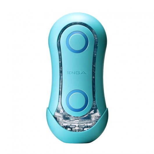 Голубой мастурбатор Tenga Flip ORB Ocean - Tenga - в Череповце купить с доставкой