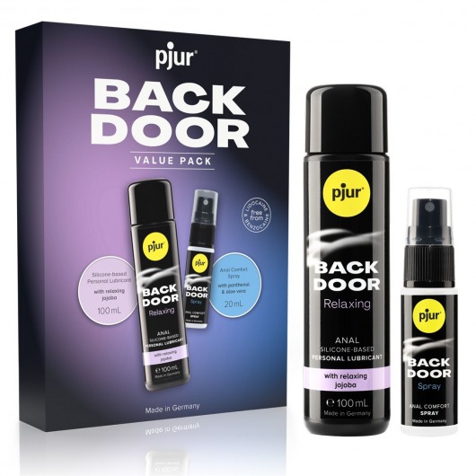 Набор для анального секса pjur Back Door Value Pack - Pjur - купить с доставкой в Череповце