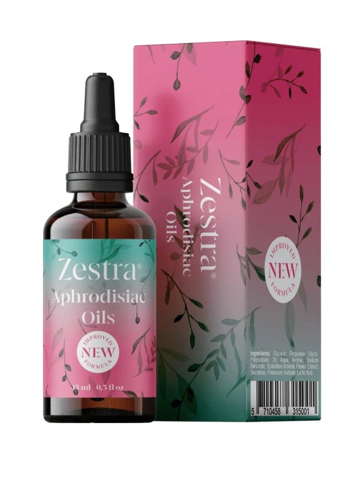 Возбуждающее масло Zestra Aphrodisiac Oils - 15 мл. - Zestra - купить с доставкой в Череповце