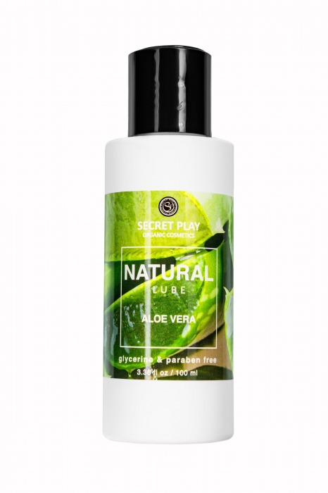 Органический гель Natural Lube - 100 мл. - Secret Play - купить с доставкой в Череповце