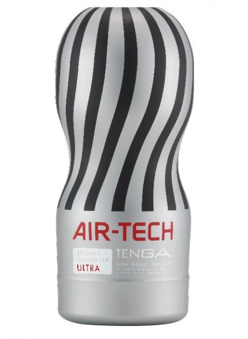 Серый мастурбатор Reusable Vacuum CUP ULTRA - Tenga - в Череповце купить с доставкой