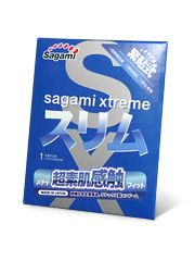Презерватив Sagami Xtreme FEEL FIT 3D - 1 шт. - Sagami - купить с доставкой в Череповце