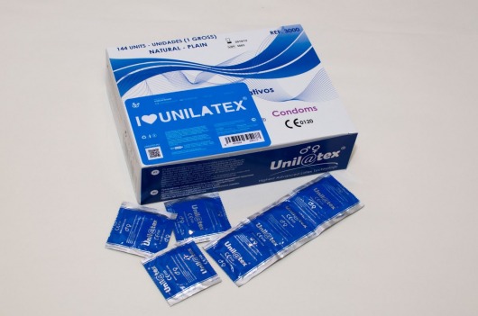 Классические презервативы Unilatex Natural Plain - 144 шт. - Unilatex - купить с доставкой в Череповце