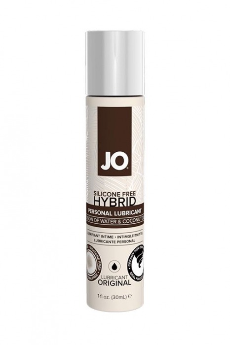 Водно-масляный лубрикант JO Silicon free Hybrid Lubricant ORIGINAL- 30 мл. - System JO - купить с доставкой в Череповце