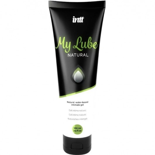Увлажняющий гель-лубрикант на водной основе  для тела My Lube Natural - 100 мл. - INTT - купить с доставкой в Череповце