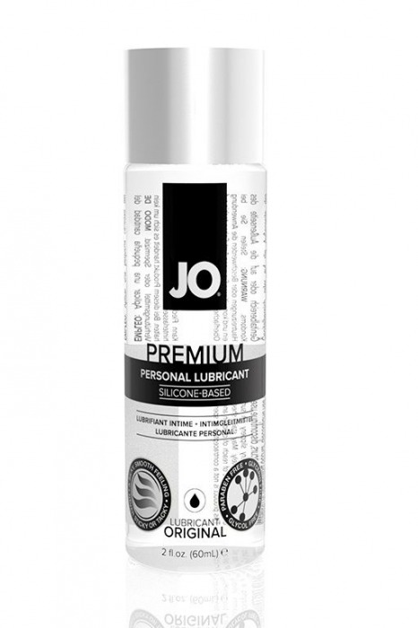 Нейтральный лубрикант на силиконовой основе JO Personal Premium Lubricant - 60 мл. - System JO - купить с доставкой в Череповце
