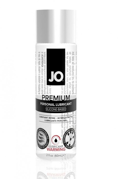 Возбуждающий лубрикант на силиконовой основе JO Personal Premium Lubricant  Warming - 60 мл. - System JO - купить с доставкой в Череповце