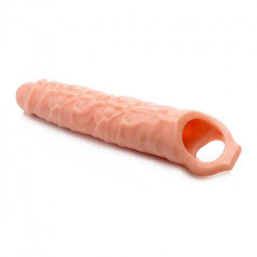 Телесная насадка-удлинитель 3 Inch Extender Sleeve - 27,3 см. - XR Brands - в Череповце купить с доставкой