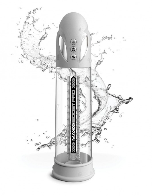 Белая вакуумная автоматическая помпа Max Boost Pro Flow - Pipedream - в Череповце купить с доставкой
