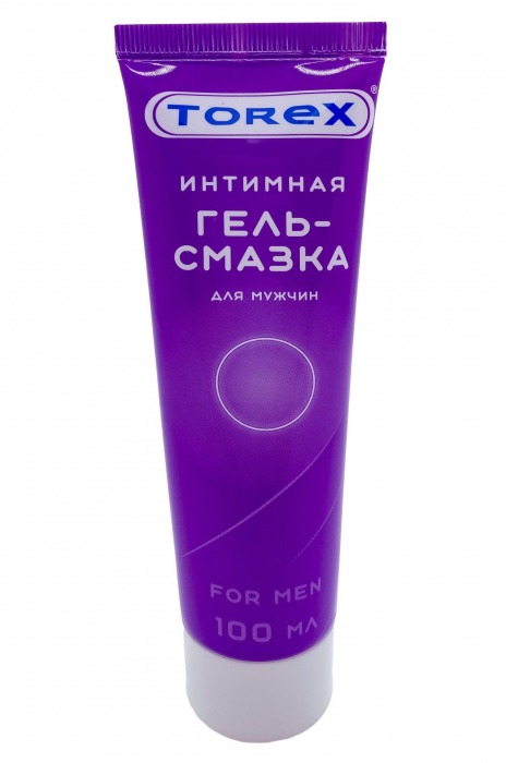 Гель-смазка на водной основе For Men - 100 мл. - Torex - купить с доставкой в Череповце