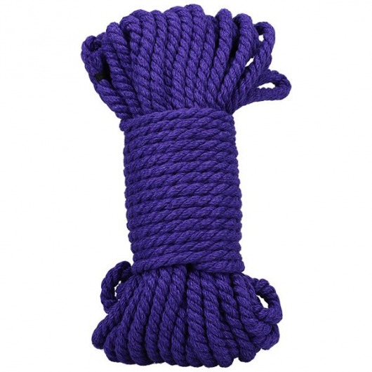 Фиолетовая верёвка для связывания и фиксации Bind Tie - 15,24 м. - Doc Johnson - купить с доставкой в Череповце