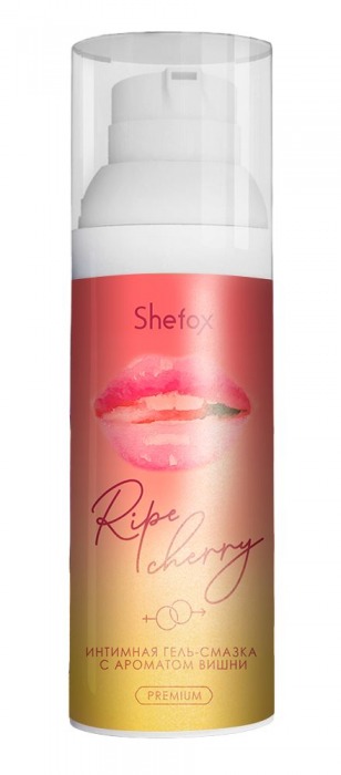 Интимная гель-смазка Shefox Premium «Спелая вишня» - 50 мл. - Shefox - купить с доставкой в Череповце