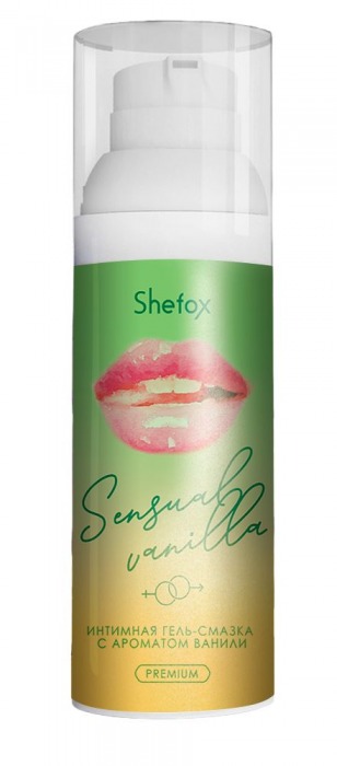 Интимная гель-смазка Shefox Premium «Чувственная ваниль» - 50 мл. - Shefox - купить с доставкой в Череповце