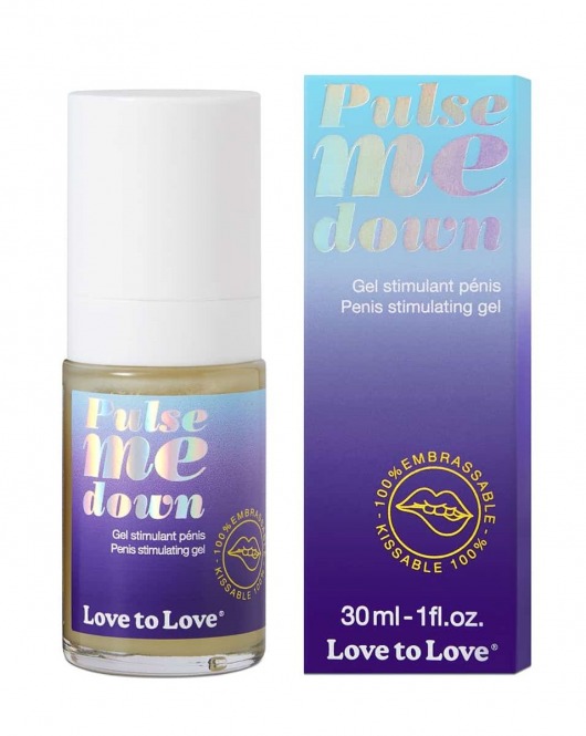 Стимулирующий гель для пениса Pulse Me Down - 30 мл. - Love to Love - купить с доставкой в Череповце
