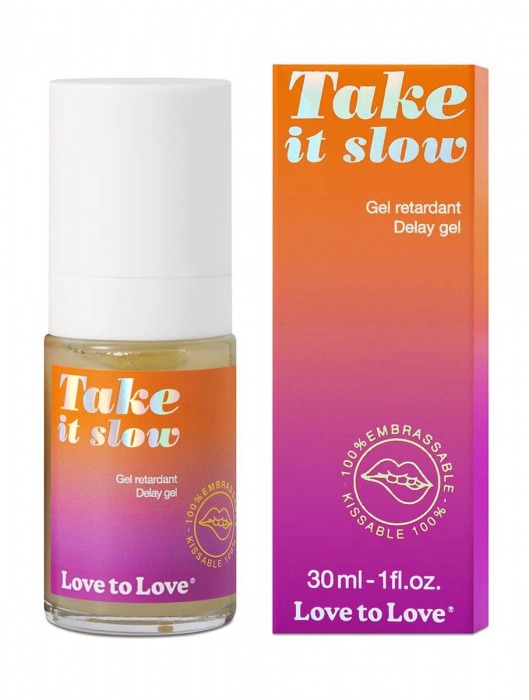 Пролонгирующий гель для мужчин Take It Slow - 30 мл. - Love to Love - купить с доставкой в Череповце