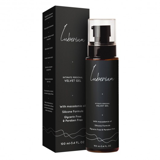 Интимный гель на силиконовой основе с маслом макадамии Luberium Velvel Gel - 100 мл. - Luberium - купить с доставкой в Череповце