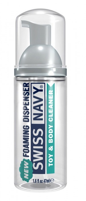 Очищающая пенка для игрушек и тела Toy   Body Cleaner Foamer - 47 мл. - Swiss navy - купить с доставкой в Череповце