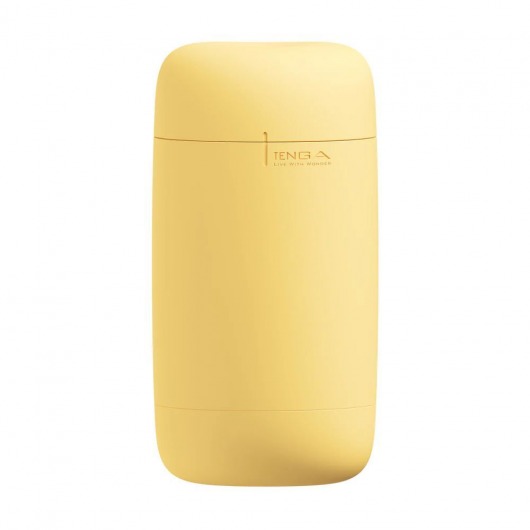 Желтый мастурбатор Tenga Puffy - Tenga - в Череповце купить с доставкой