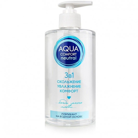 Лубрикант на водной основе Aqua Comfort Neutral - 440 гр. - Биоритм - купить с доставкой в Череповце