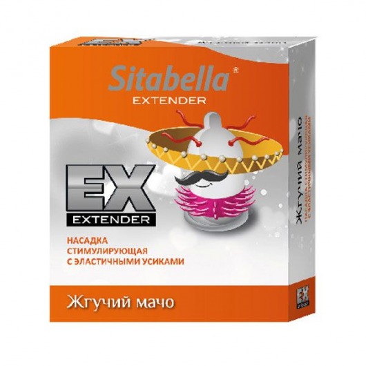 Стимулирующая насадка Sitabella Extender  Жгучий мачо - Sitabella - купить с доставкой в Череповце