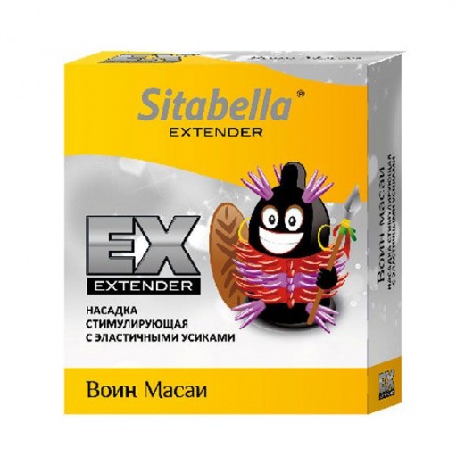 Стимулирующая насадка Sitabella Extender  Воин Масаи - Sitabella - купить с доставкой в Череповце