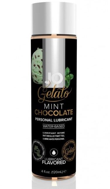 Лубрикант с ароматом мятного шоколада JO GELATO MINT CHOCOLATE - 120 мл. - System JO - купить с доставкой в Череповце