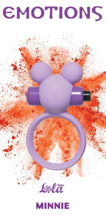 Сиреневое эрекционное виброколечко Emotions Minnie - Lola Games - в Череповце купить с доставкой