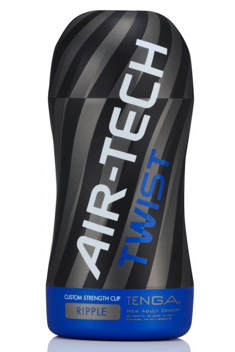 Мастурбатор с регулируемой плотностью обхвата Custom Strength CUP Twist Ripple - Tenga - в Череповце купить с доставкой