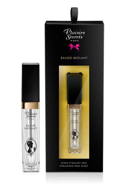 Стимулирующий блеск для губ Baiser Brulant Gloss Plaisirs Secrets - 7 мл. - Plaisir Secret - купить с доставкой в Череповце